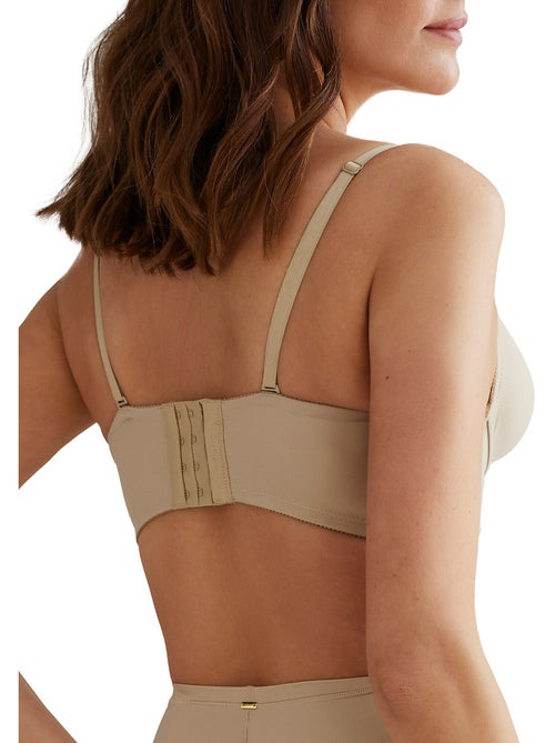Soutien-gorge préformé décolleté profond Curves - Kiabi