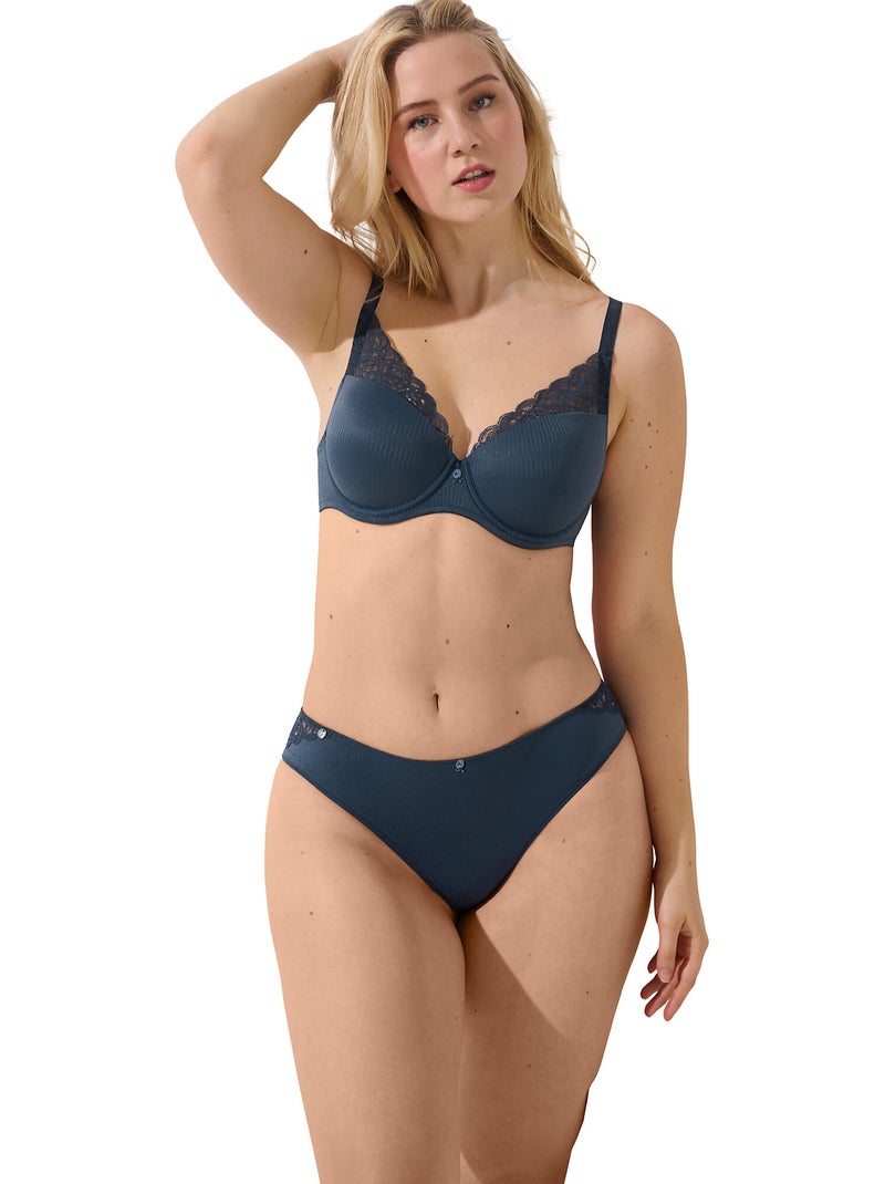 Soutien-gorge préformé Delightful Bleu - Kiabi