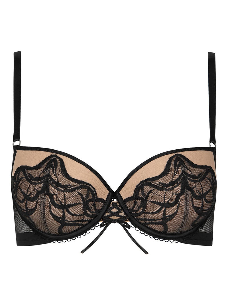 Soutien-gorge préformé Dione Noir - Kiabi