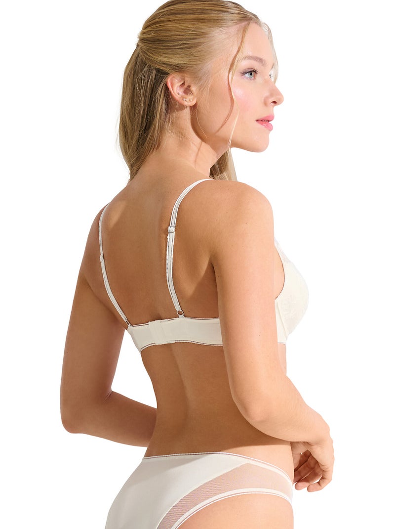 Soutien-gorge préformé EMINENCE MARIAGE Ecru - Kiabi