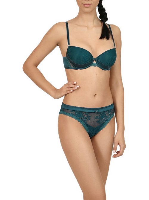 Soutien-gorge préformé Eternity vert - Kiabi