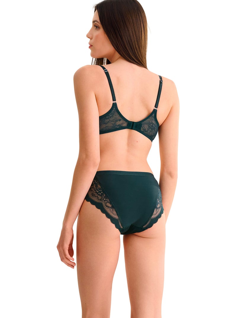 Soutien-gorge préformé EVELYN B à E Vert - Kiabi