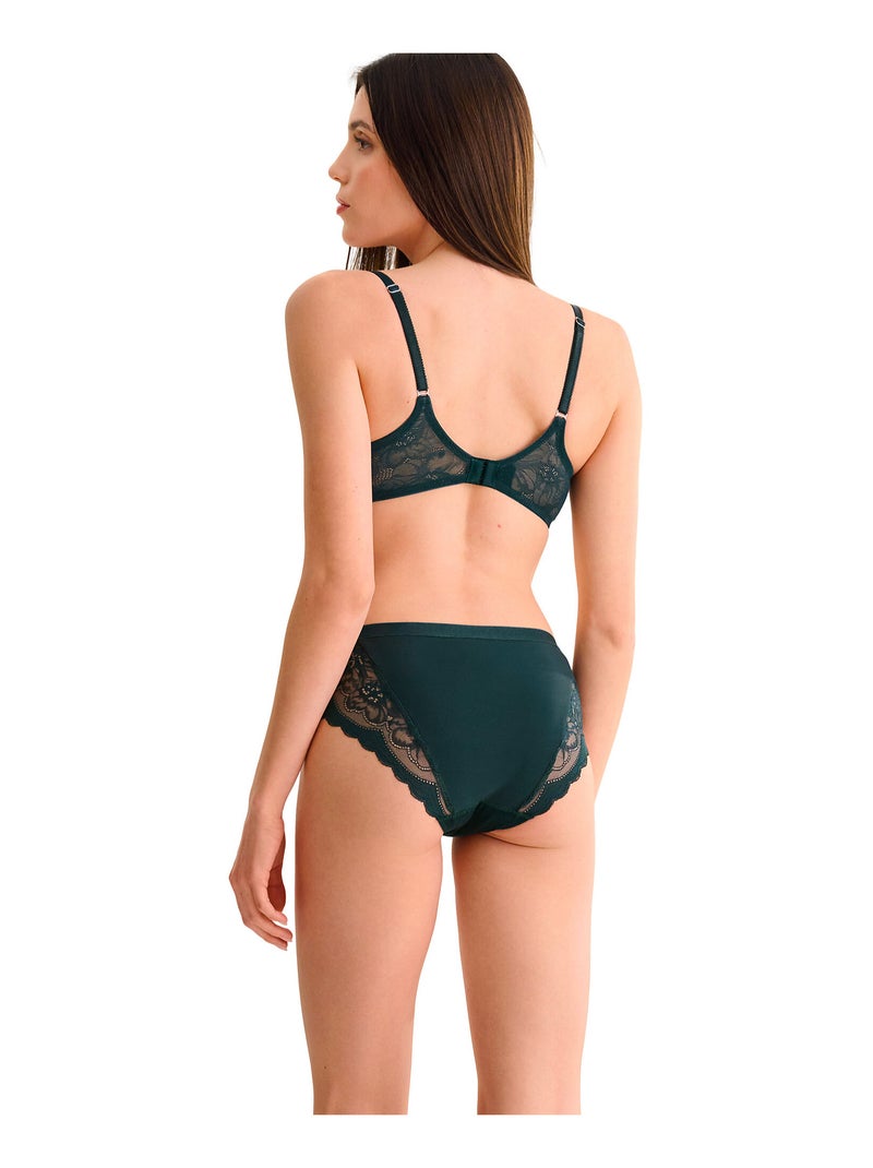 Soutien-gorge préformé EVELYN F à H Vert - Kiabi