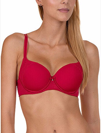 Soutien-gorge préformé EVELYN rouge F à H