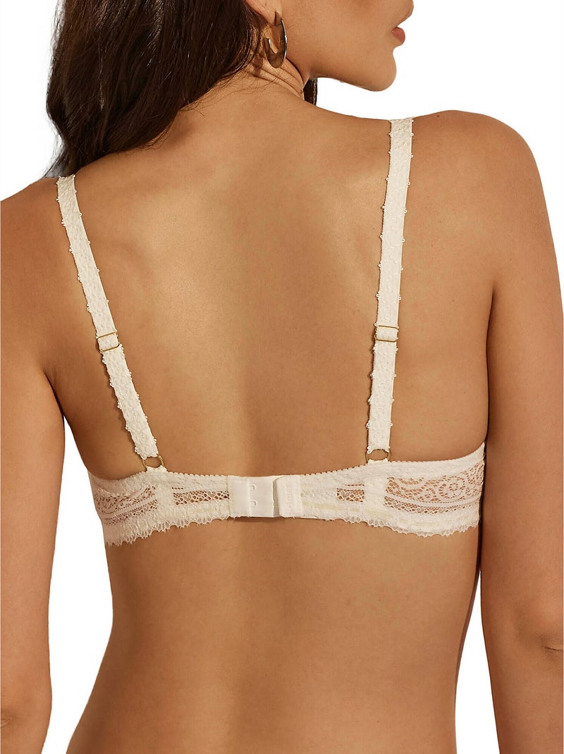 Soutien-gorge préformé Flavia Mariage Ecru - Kiabi