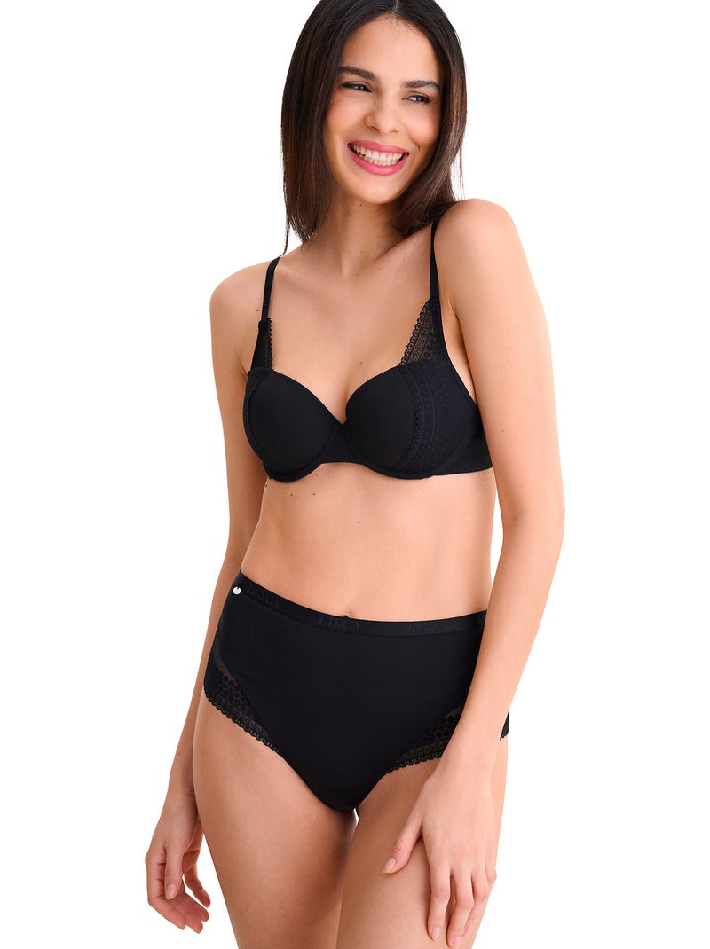 Soutien-gorge préformé FUSION Noir - Kiabi