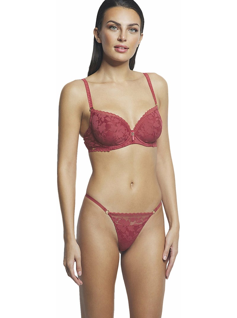 Soutien-gorge préformé Gabrielle Rouge - Kiabi