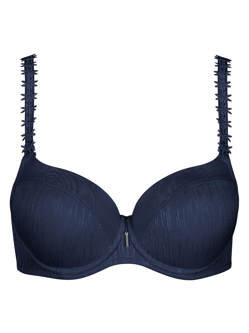Soutien-gorge préformé Gracia F à H Bleu - Kiabi
