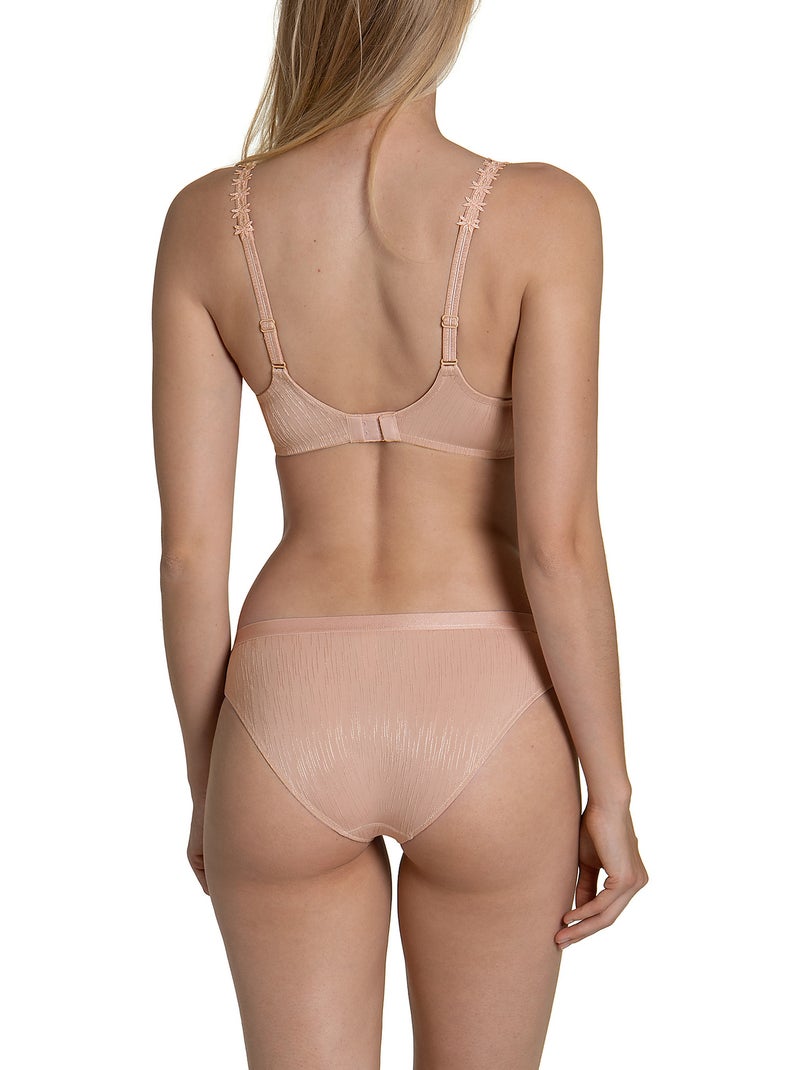 Soutien-gorge préformé Gracia F à H Rose - Kiabi