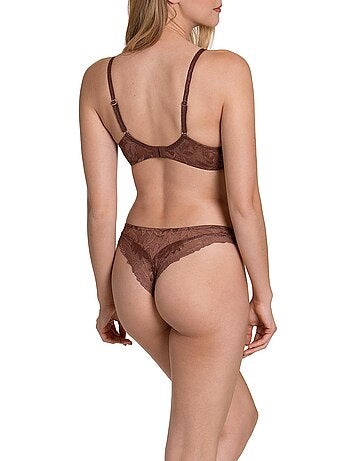 Soutien-gorge préformé Harvest marron B à E