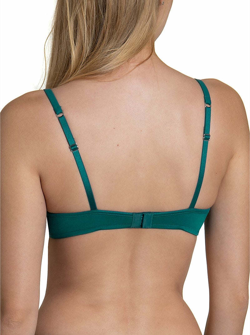 Soutien-gorge préformé Illusion Vert - Kiabi