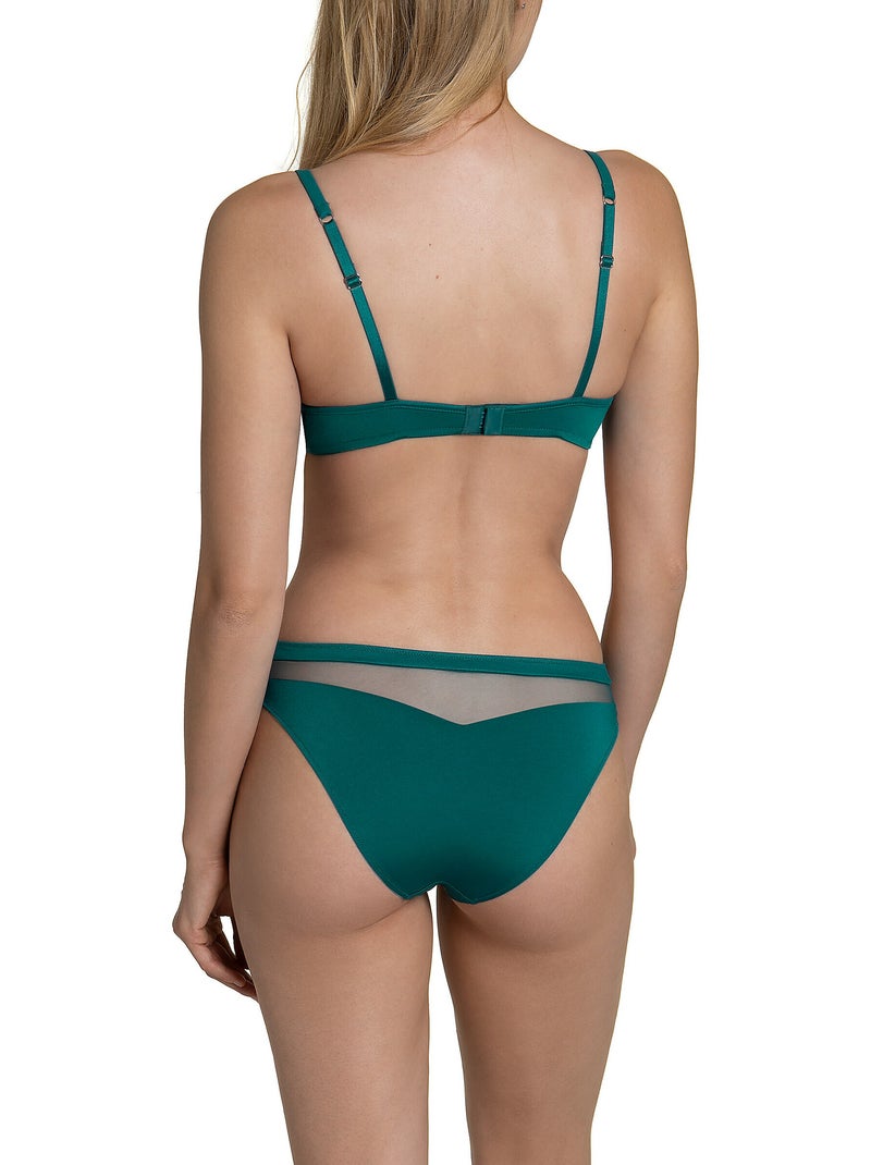 Soutien-gorge préformé Illusion Vert - Kiabi