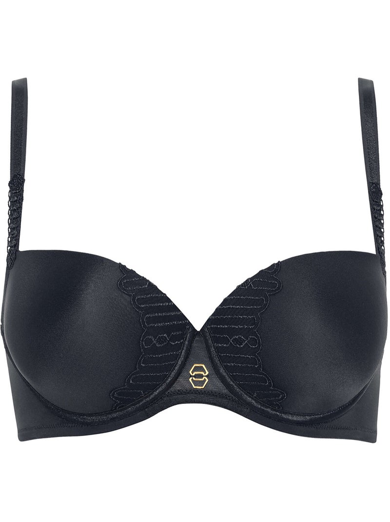 Soutien-gorge préformé Ivonne F à H Gris foncé - Kiabi