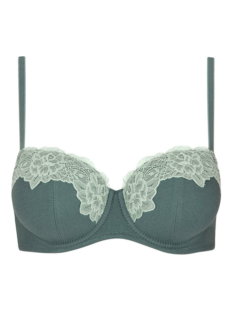 Soutien-gorge préformé Kasia Vert - Kiabi