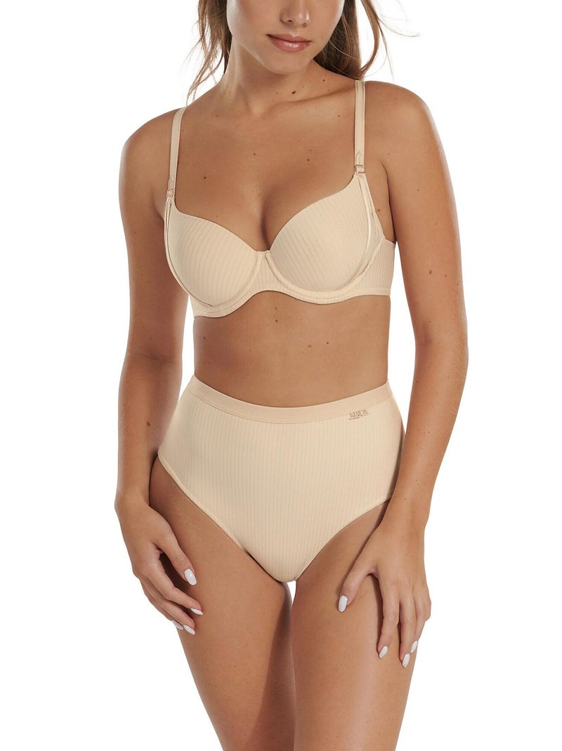 Soutien-gorge préformé Laura Beige - Kiabi