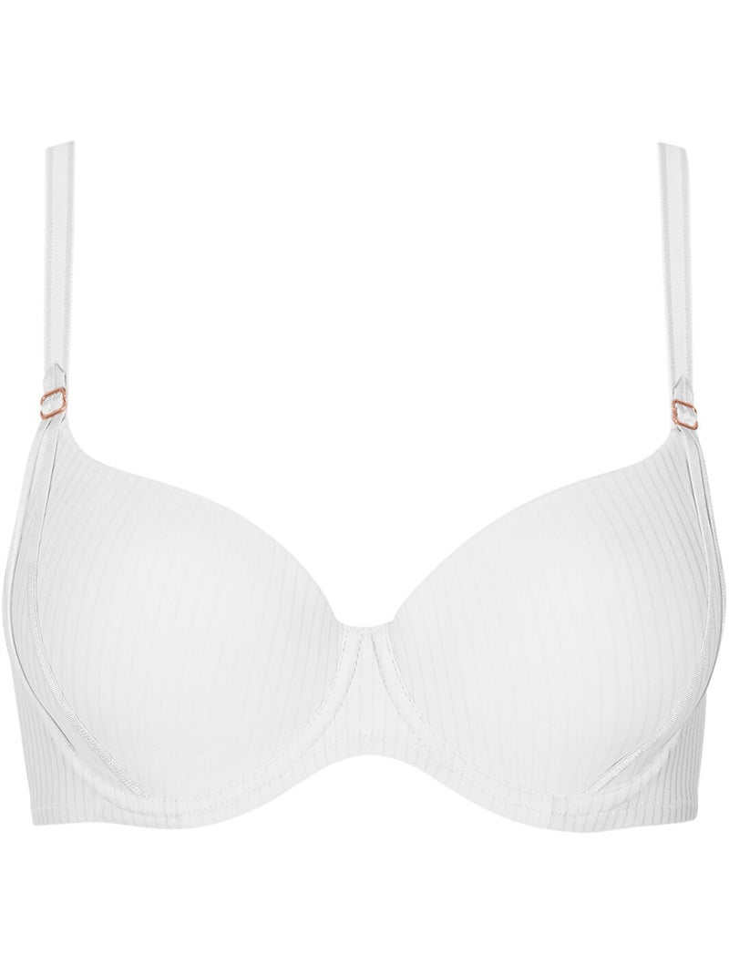 Soutien-gorge préformé LAURA Blanc - Kiabi