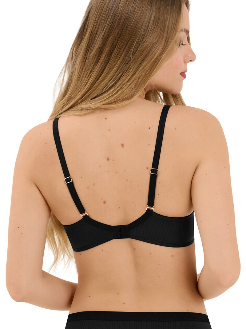 Soutien-gorge préformé Laura Noir - Kiabi