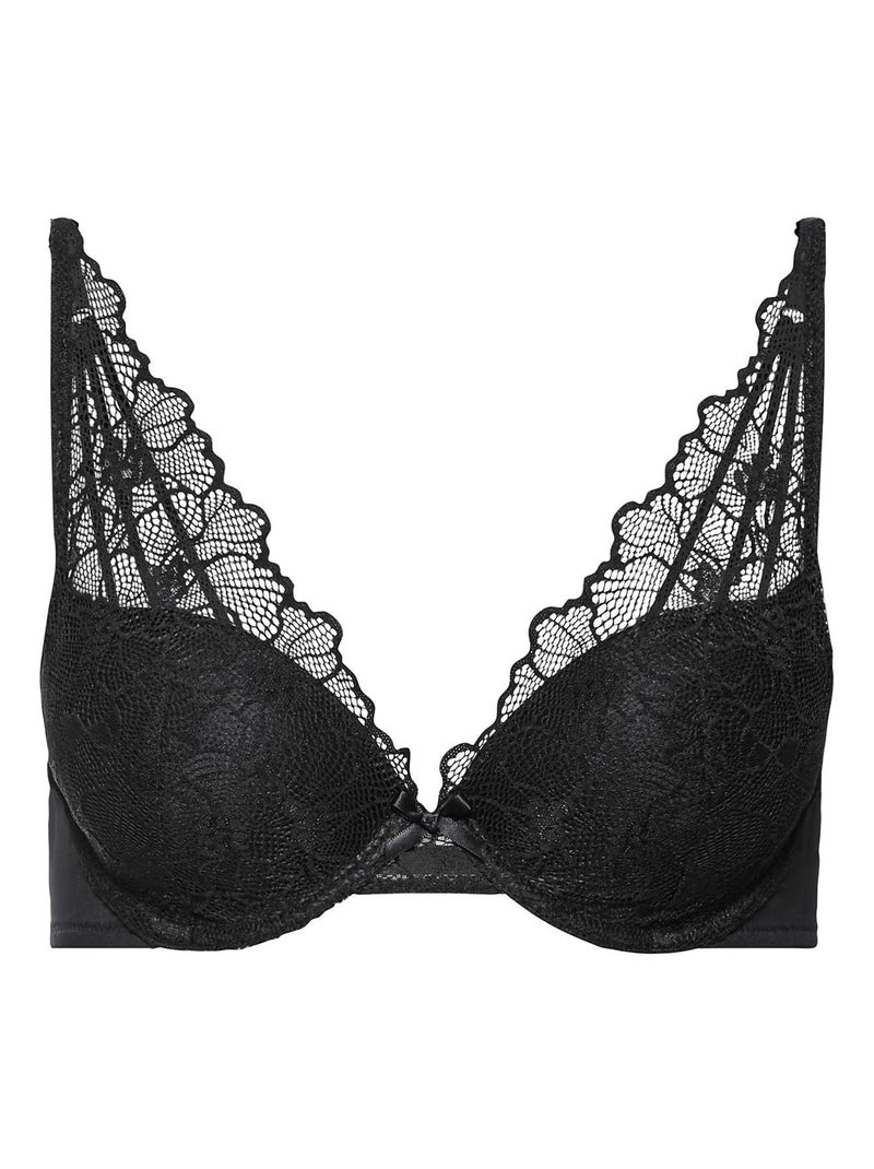 Soutien-gorge préformé Michelle Noir - Kiabi