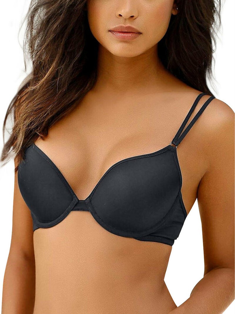 Soutien-gorge préformé Mira Noir - Kiabi