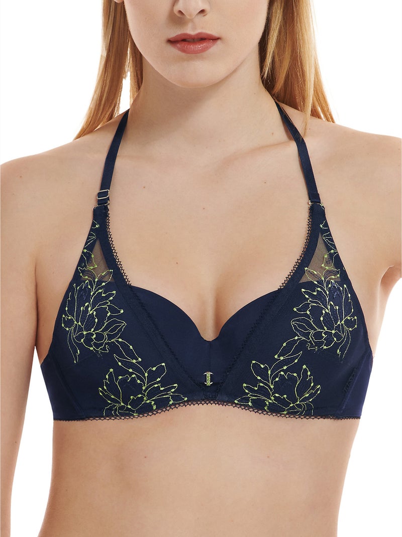 Soutien-gorge préformé multipositions Jive Bleu - Kiabi