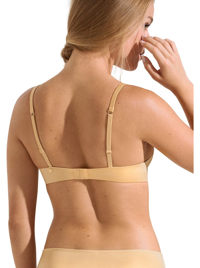 Soutien-gorge préformé Naomi Jaune - Kiabi