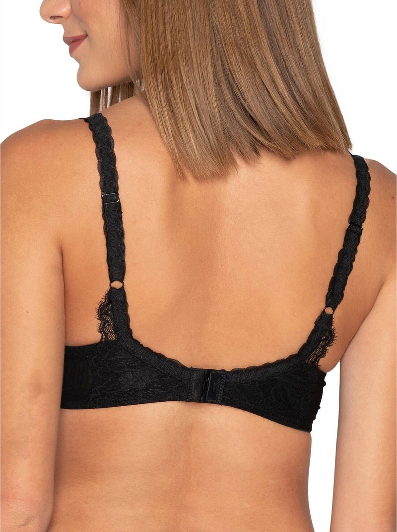 Soutien-gorge préformé Orchidea noir Noir - Kiabi