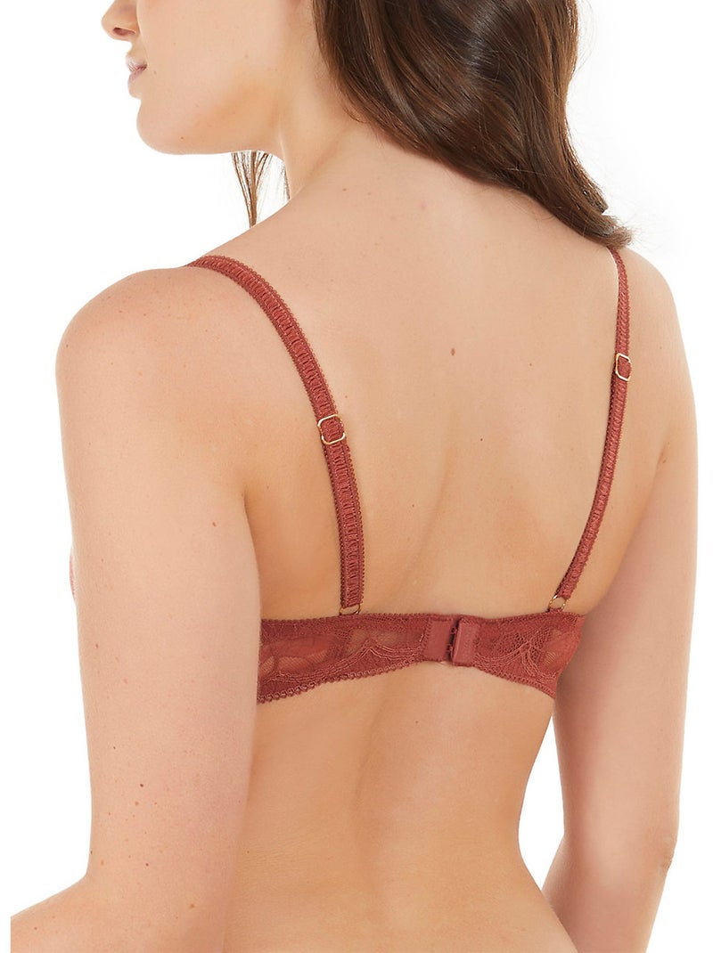 Soutien-gorge préformé Oriana Marron - Kiabi