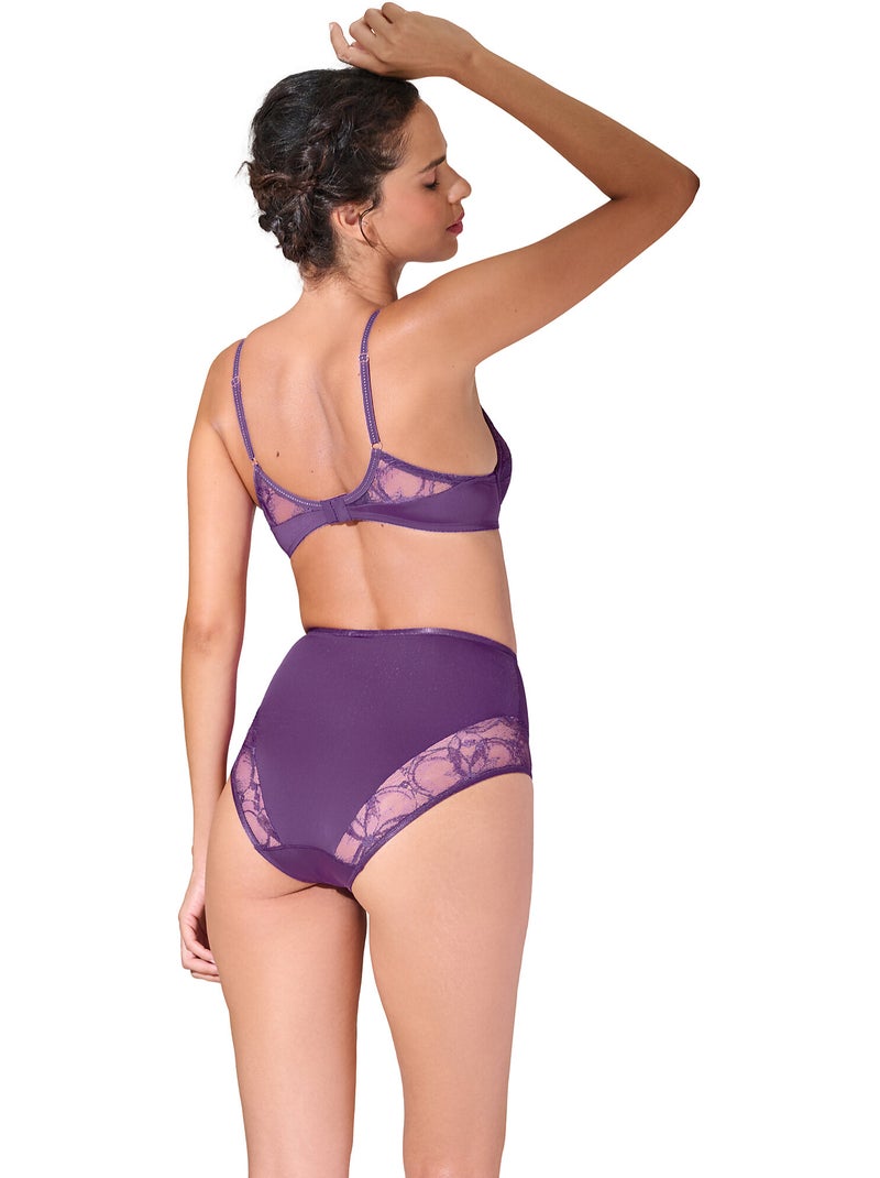Soutien-gorge préformé PATRICIA Violet - Kiabi