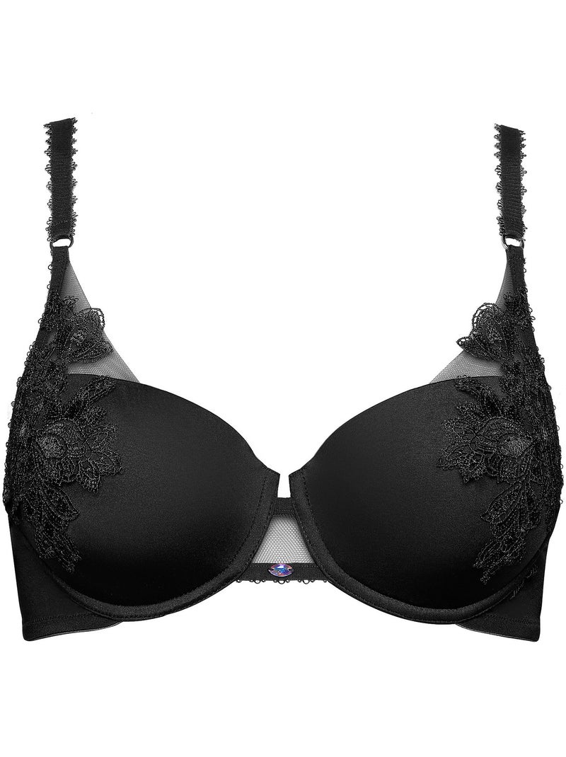 Soutien-gorge préformé Peony Noir - Kiabi