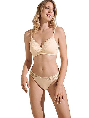 Soutien-gorge préformé plongeant sans armatures Nina