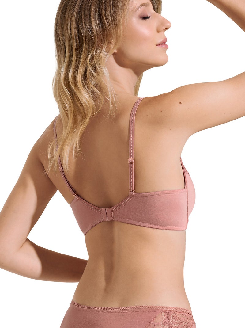 Soutien-gorge préformé plongeant sans armatures Nina Rose - Kiabi