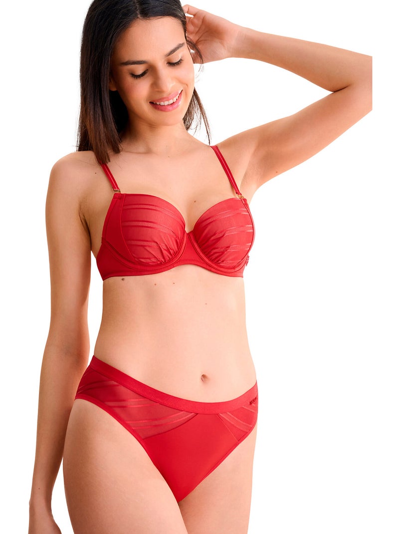 Soutien-gorge préformé PRINCESS Rouge - Kiabi