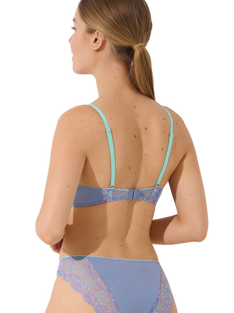 Soutien-gorge préformé RAINBOW Bleu - Kiabi
