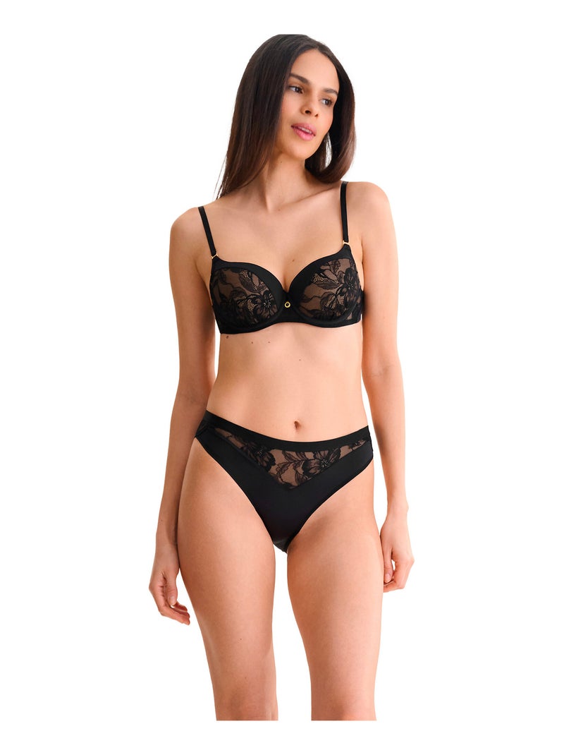 Soutien-gorge préformé ROBIN Noir - Kiabi
