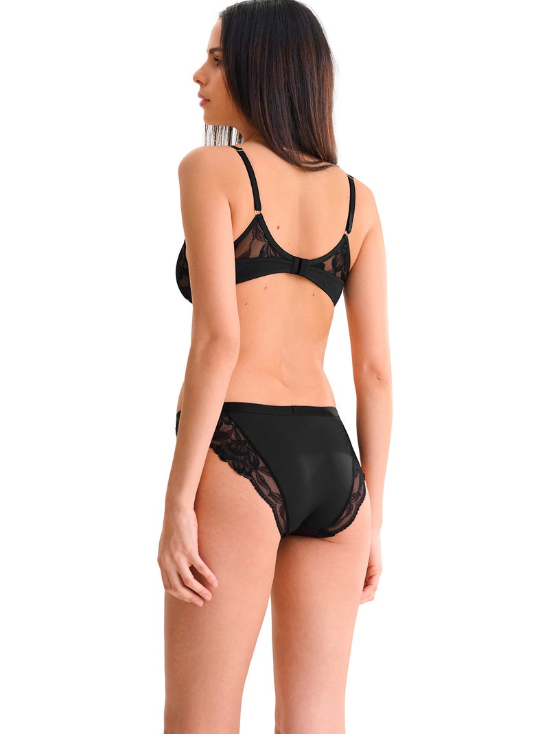 Soutien-gorge préformé ROBIN Noir - Kiabi