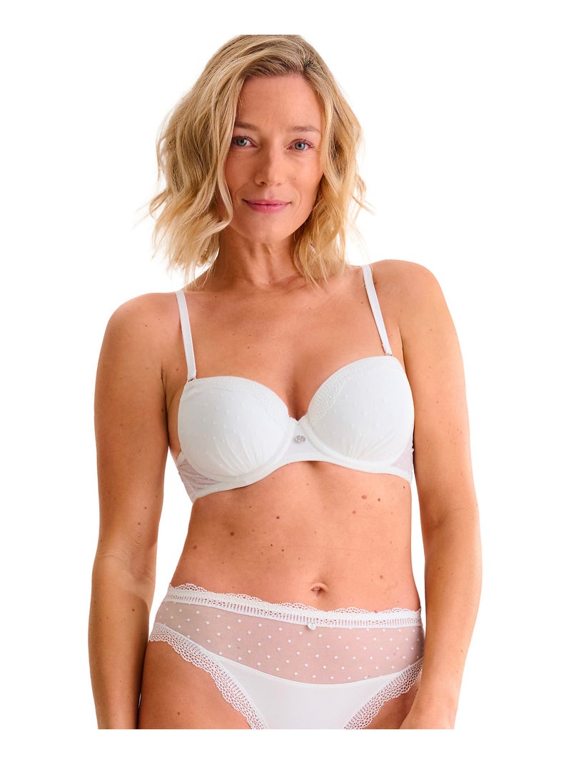 Soutien-gorge préformé RONIA Ecru - Kiabi