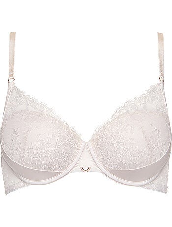 Soutien-gorge préformé rose mariage f