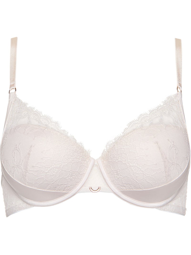 Soutien-gorge préformé rose mariage f Ecru - Kiabi