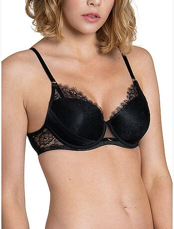 Soutien-gorge préformé Rose noir B à E