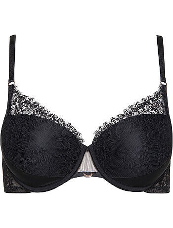 Soutien-gorge préformé Rose noir B à E