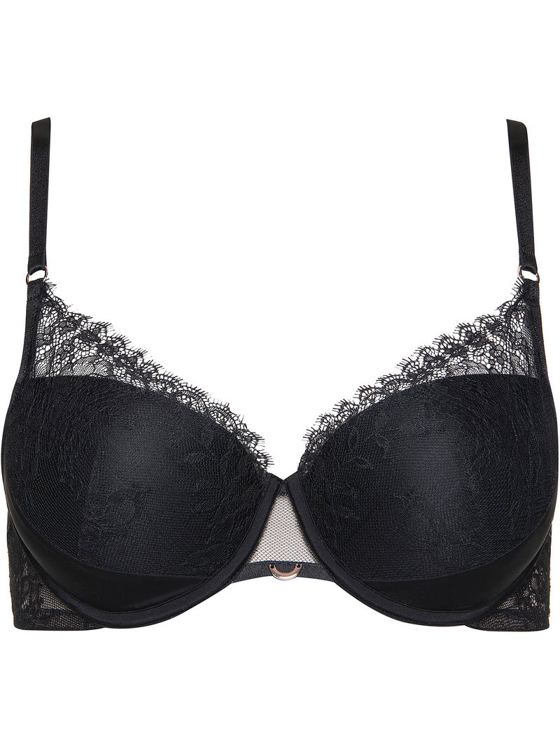 Soutien-gorge préformé Rose noir B à E Noir - Kiabi
