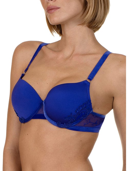 Soutien-gorge préformé Royal Wish bleu F - Kiabi
