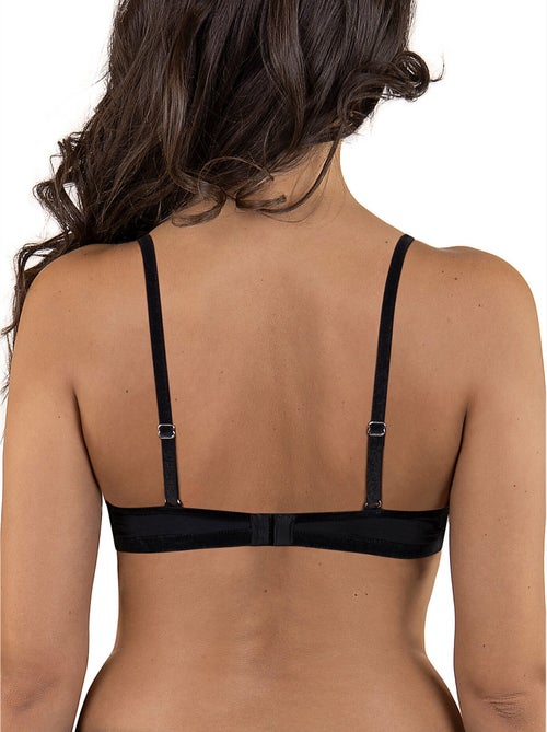 Soutien-gorge préformé Royal Wish noir F - Kiabi