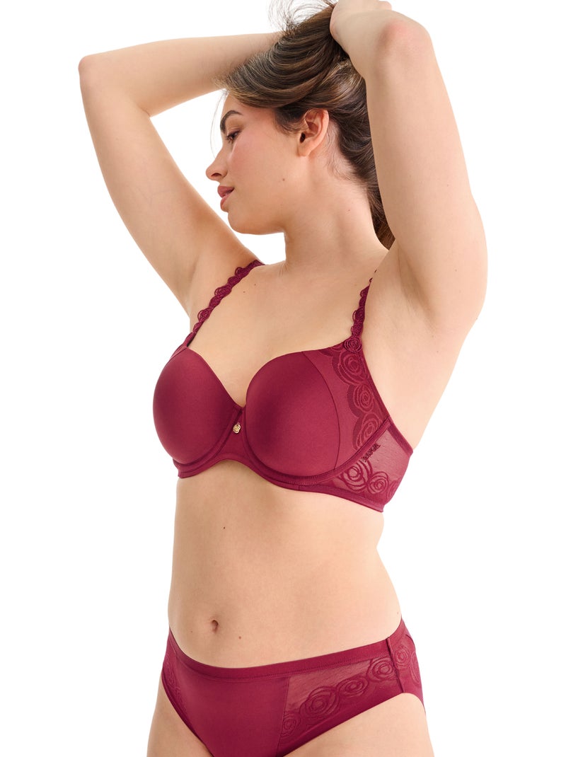 Soutien-gorge préformé ruby Rouge - Kiabi