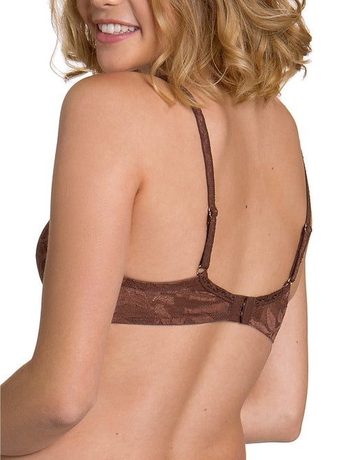 Soutien-gorge préformé sans armatures Harvest marron - Kiabi