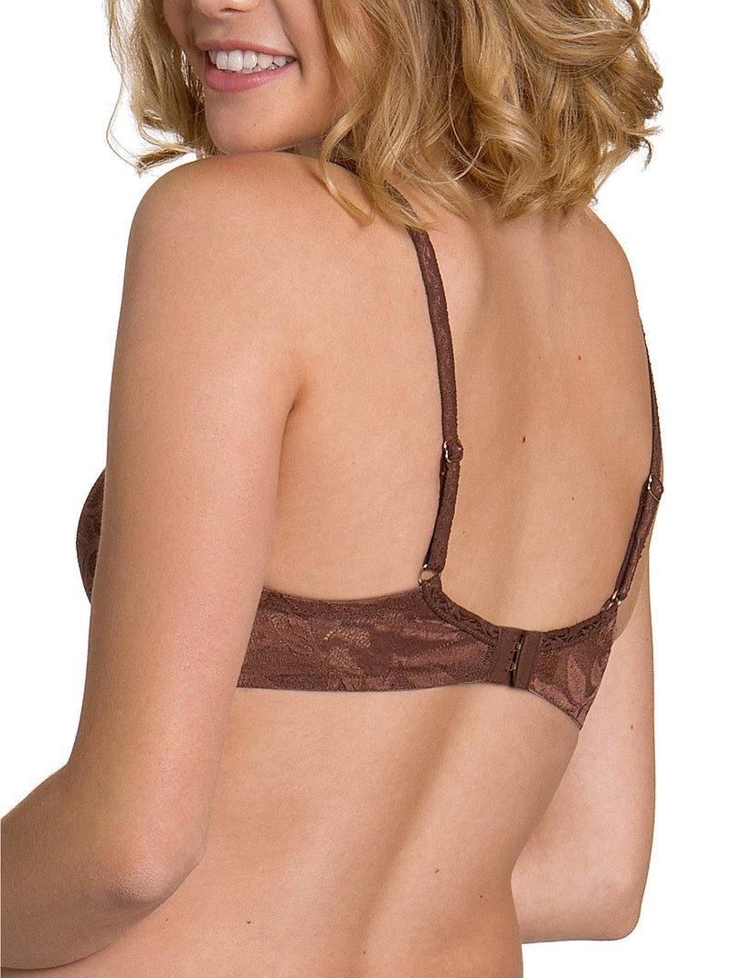 Soutien-gorge préformé sans armatures Harvest marron Marron - Kiabi