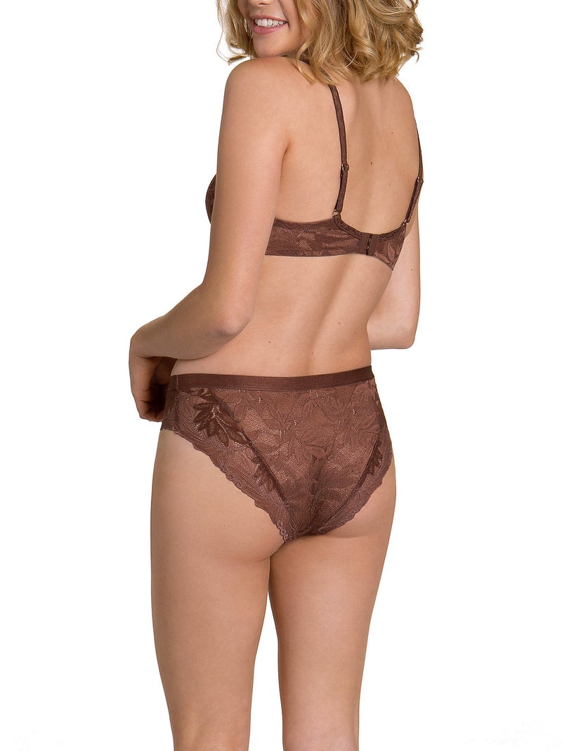 Soutien-gorge préformé sans armatures Harvest marron Marron - Kiabi