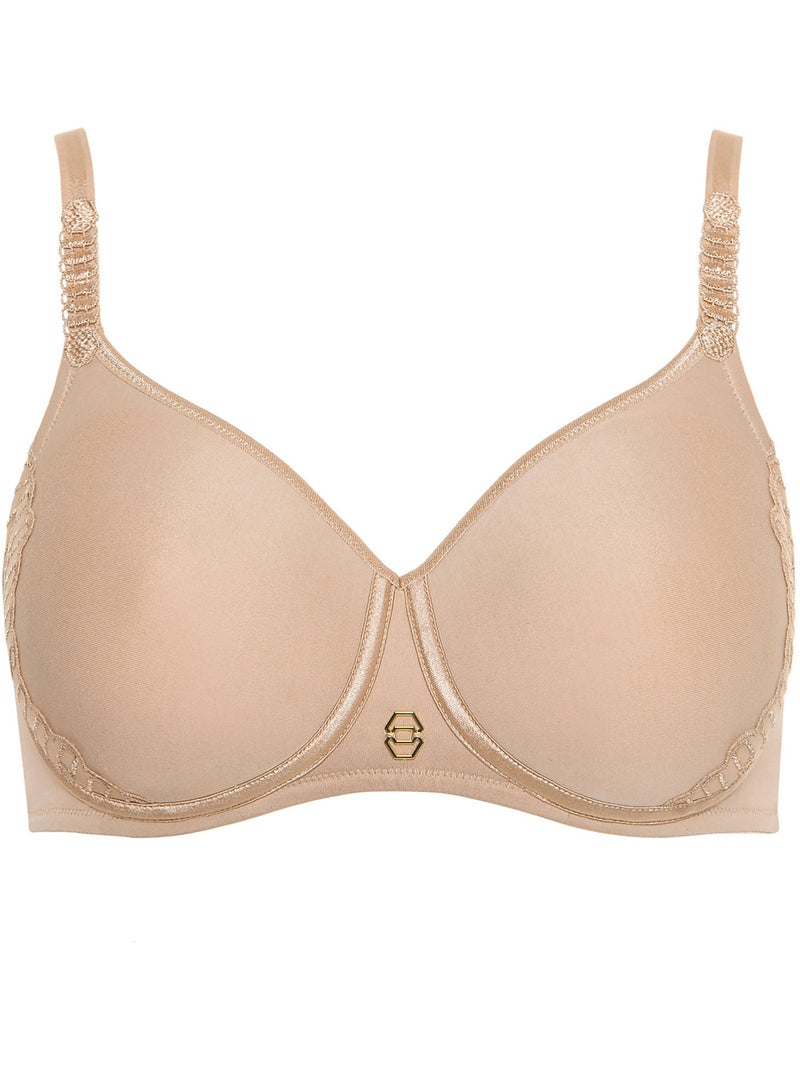 Soutien-gorge préformé sans armatures Ivonne B à E Beige - Kiabi