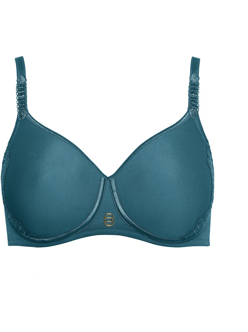 Soutien-gorge préformé sans armatures Ivonne B à E Vert - Kiabi