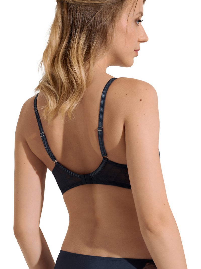 Soutien-gorge préformé sans armatures Naty Bleu - Kiabi
